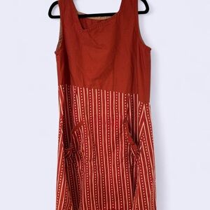 Bohemian sleeveless dress